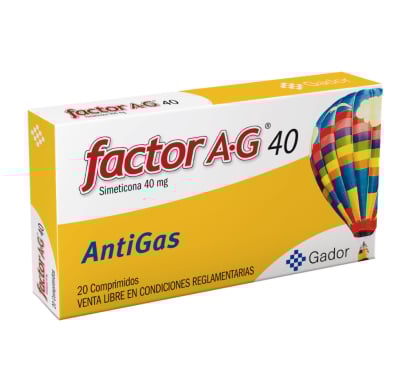 Factor Ag 40 Mg 20 Comprimidos