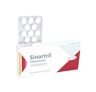 Sinartril 25 Mg 20 Comprimidos