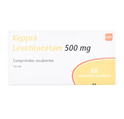 Keppra 500 Mg 60 Comprimidos