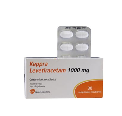 Keppra 1000 Mg 30 Comprimidos