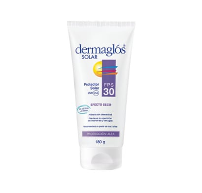 Protector Solar Dermaglós Efecto Seco Fps30 180 G