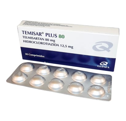 Temisar Plus 80 Mg 30 Comprimidos