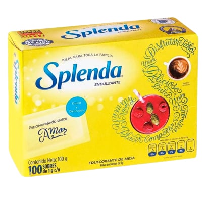 Endulzante Splenda 100 Sobres