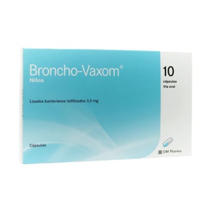 Broncho Vaxom Pediátrico 10 Cápsulas
