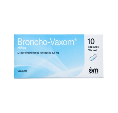 Broncho Vaxom Pediátrico 10 Cápsulas
