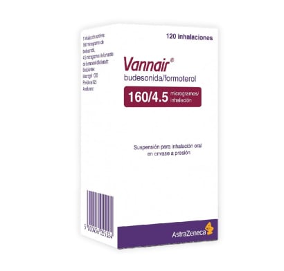 Vannair 160/4.5 Mcg Inhalador