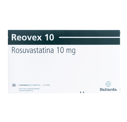 Reovex 10 Mg 30 Comprimidos