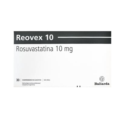 Reovex 20 Mg 30 Comprimidos