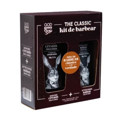 Kit Barber Shop Crema Afeitar 150 G + After Shave 80 G