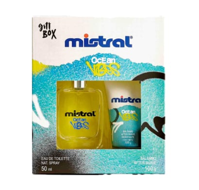 Perfume Mistral Ocean Vibes Edt 50 Ml + Bálsamo 100 G