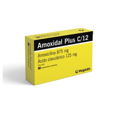 Amoxidal Plus C 12 14 Comprimidos
