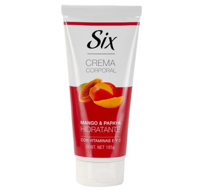 Crema Corporal Six Papaya Y Mango 195 G