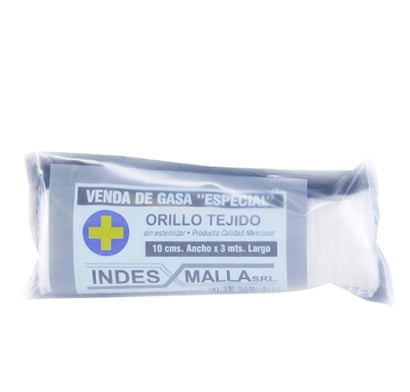 Venda De Gasa Indes 10cmx3 M