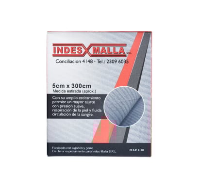 Venda Elástica Indes 5 Cm X 3 M
