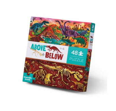 Puzzle Crocodile Creek Dino 48 Piezas 