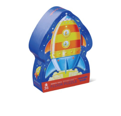 Crocodile Creek Puzzle 36pzas Carrera Espacial