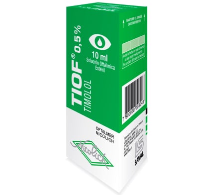 Tiof 0.5% Solución Oftálmica 10 Ml