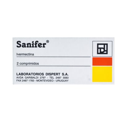 Sanifer 6 Mg 2 Tabletas