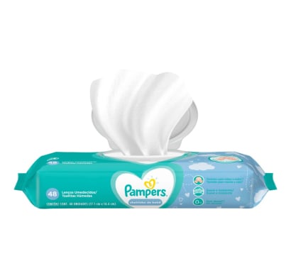 Toallitas Húmedas Pampers Aroma De Bebé 48 Unidades 