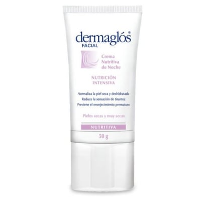 Crema Nutritiva Dermaglós Facial Noche Piel Seca 50 G