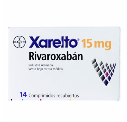 Xarelto 15 Mg 14 Comprimidos