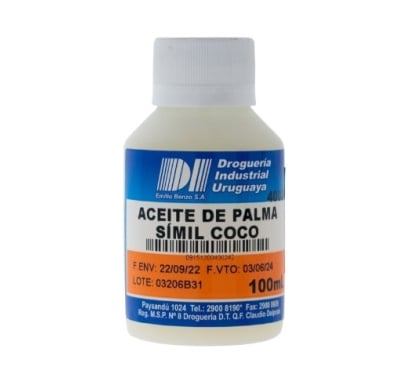 Aceite De Palma Símil Coco Diu 100 Ml