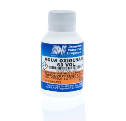 Agua Oxigenada Diu 60 Volúmenes100 Ml