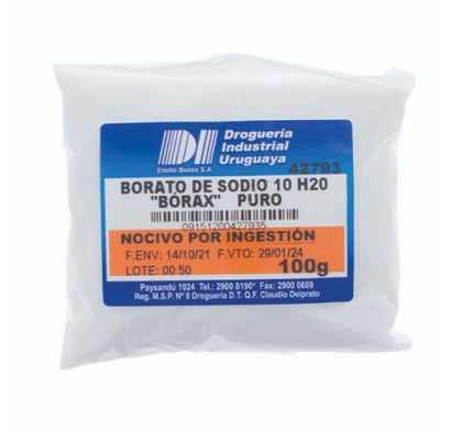 Borato De Sodio 10 H2o Diu 100 G