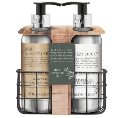 Set Baylis & Harding The Fuzzy Duck Men's Hemp & Bergamot 4 Unidades