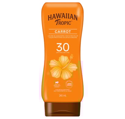 Protector Solar Hawaiian Tropic Loción Zanahoria FPS30 240 ml
