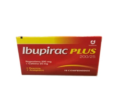 Ibupirac Plus 200 Mg / 25 Mg 10 Comprimidos