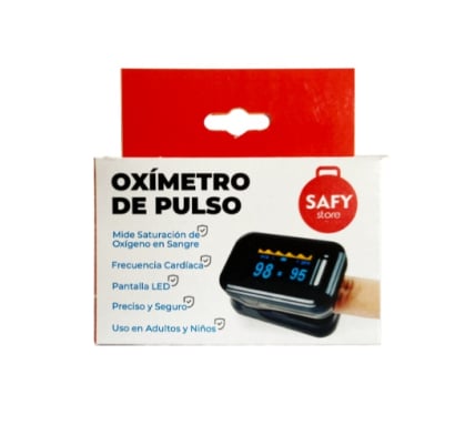 Oxímetro Safy Saturómetro Digital