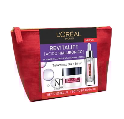 Pack L'oreal Revitalift ácido Hialurónico Sérum 30 Ml + Crema De Día 50 Ml 