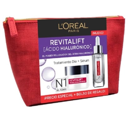 Pack L'oreal Revitalift ácido Hialurónico Sérum 30 Ml + Crema De Día 50 Ml 