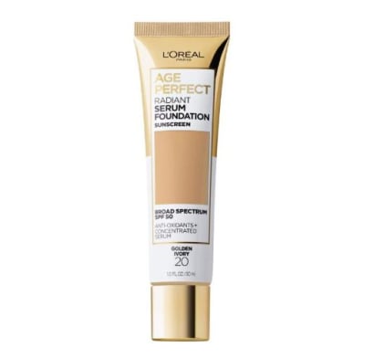 Base L'oréal Paris Age Perfect Radiant Sérum Foundation N°20 Golden Ivory 30 Ml