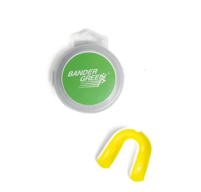 Protector Bucal Bander Green Niños Limón