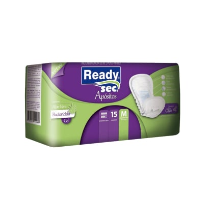 APOSITO READYSEC TALLE MEDIO X15 UNIDADES.