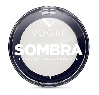 Sombra Individual Vogue Blanco Nacarado