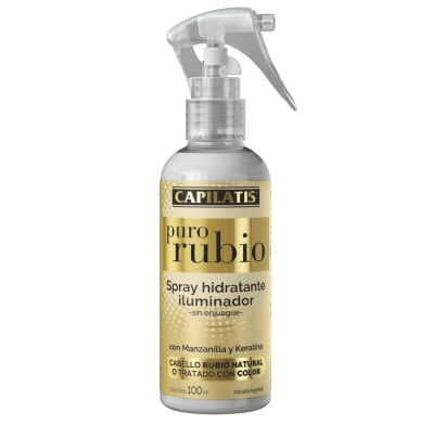Spray Capilatis Puro Rubio Hidratante Iluminador 100 Ml