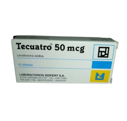 Tecuatro 50 Mcg 40 Tabletas