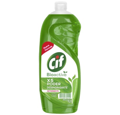 Detergente Cif Ultra Limón Verde 750 Ml