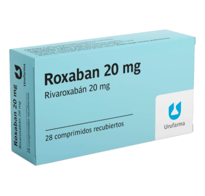 Roxaban 20 Mg 28 Comprimidos