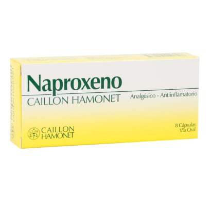 Naproxeno 8 Cápsulas C&H