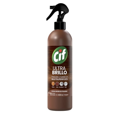 Limpiador Cif Ultra Brillo Antipolvo 400 Ml