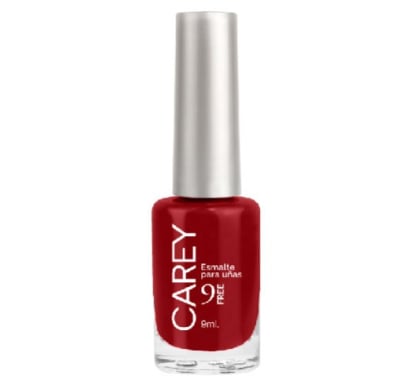 Esmalte Carey 9 Free N°95 Rojo Adelaide 9 Ml