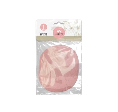 Esponja de Baño Calm Rosa