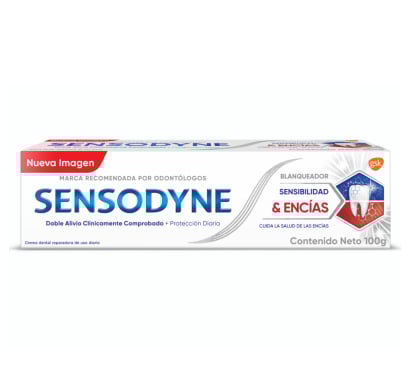 Pasta De Dientes Sensodyne Sensibilidad Y Encías 100 G