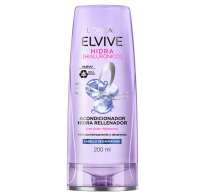 Acondicionador Elvive Hidra Rellenador Con ácido Hialurónico 200 Ml