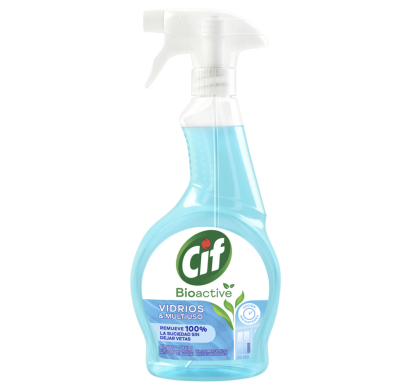Limpiador Cif Líquido Vidrios Biodegradable 500 Ml