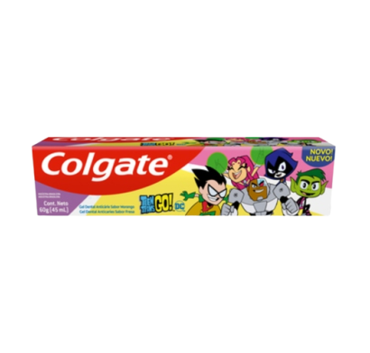 Pasta De Dientes Colgate Jovenes Titanes Go 60 G
